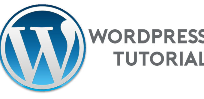 Wordpress tutorial
